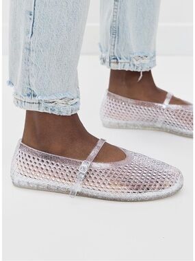 Intentionally Blank Women’s Jelly Jellies Flats Size 8